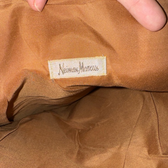 Neiman Marcus Tan & Black Leopard Print Tote Bag - Picture 3 of 6